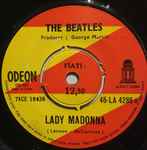 Cover of Lady Madonna / The Inner Light, 1968, Vinyl