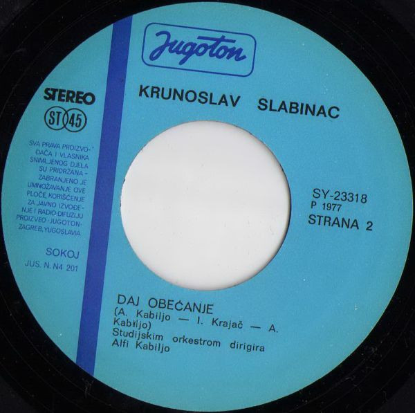 télécharger l'album Krunoslav Slabinac - Glas Dječaka Daj Obećanje