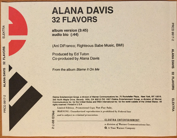 lataa albumi Alana Davis - 32 Flavors