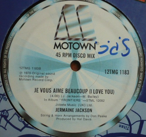 last ned album Jermaine Jackson - Lets Get Serious Je Vous Aime Beaucoup