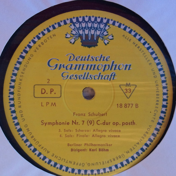 télécharger l'album Schubert, Berliner Philharmoniker, Karl Böhm - Symphonie Nr 7 9 Op Posth