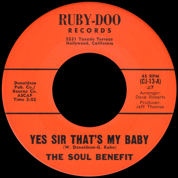 ladda ner album The Soul Benefit - Yes Sir Thats My Baby