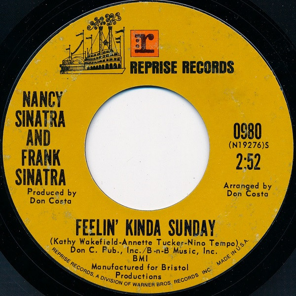 télécharger l'album Nancy Sinatra And Frank Sinatra - Feelin Kinda Sunday