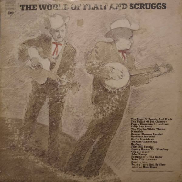 Flatt & Scruggs – The World Of Flatt And Scruggs (1972, Vinyl