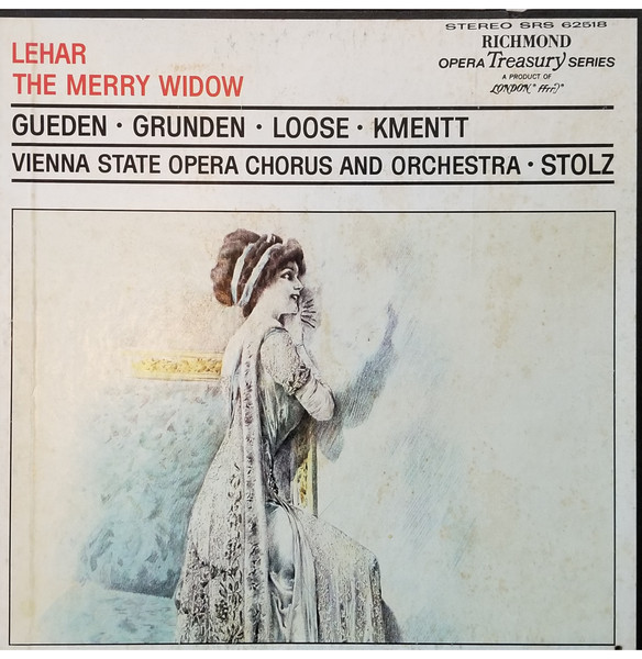 Lehar: The Merry Widow - Gueden/Grunden/Loose/Kment Vienna 2