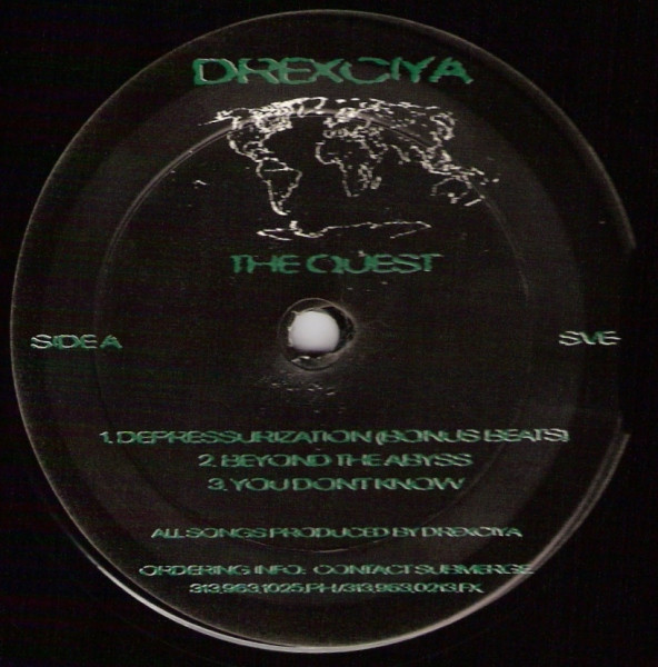 Drexciya - The Quest (Vinyl, US, 1997) For Sale | Discogs