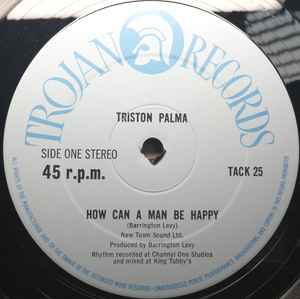 Tristan Palmer - How Can A Man Be Happy / Time Is Cold album cover