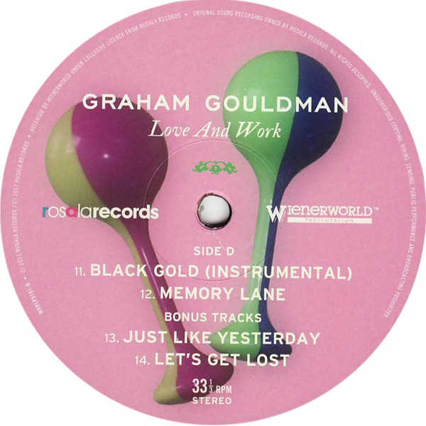lataa albumi Download Graham Gouldman - Love And Work album