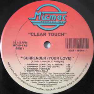 Clear Touch - Surrender (Your Love)
