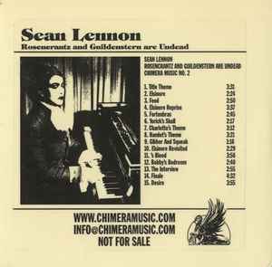 Sean Lennon - Rosencrantz And Guildenstern Are Undead album cover
