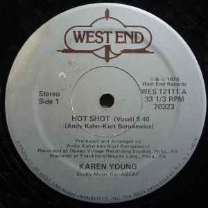 Karen Young - Hot Shot album cover