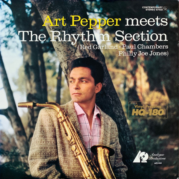 Art Pepper Meets the Rhythm Section LP-