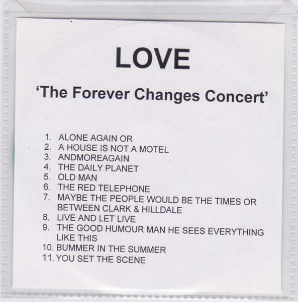 Love – The Forever Changes Concert (2003, Region 1, DVD) - Discogs