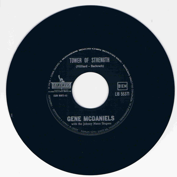 last ned album Gene McDaniels With The Johnny Mann Singers - Tower Of Strength The Secret