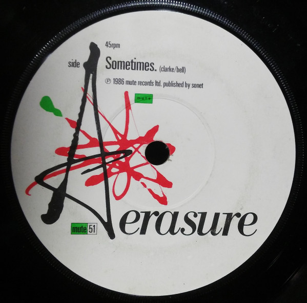 Erasure - Sometimes | Releases | Discogs