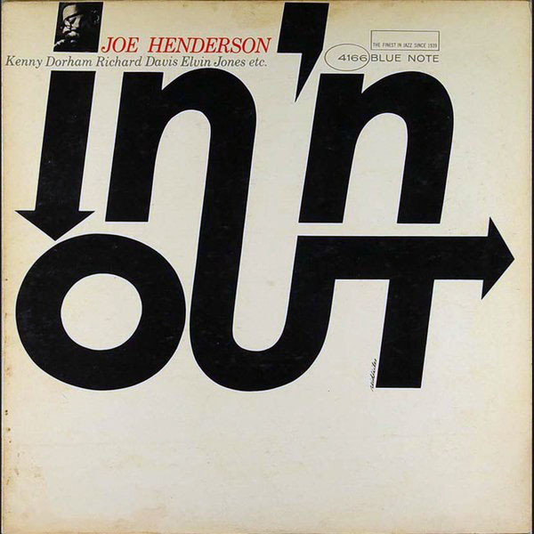 ジャズレコード Joe Henderson/In'n Out-