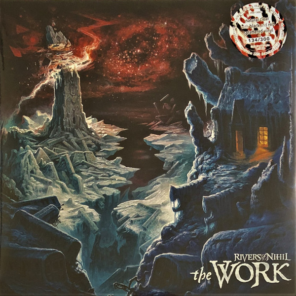 Rivers Of Nihil – The Work (2021, Clear, Natural, With Black And