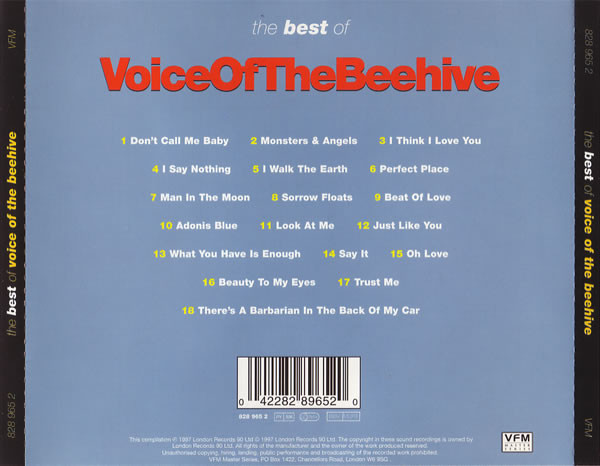 last ned album Voice Of The Beehive - The Best Of Voice Of The Beehive