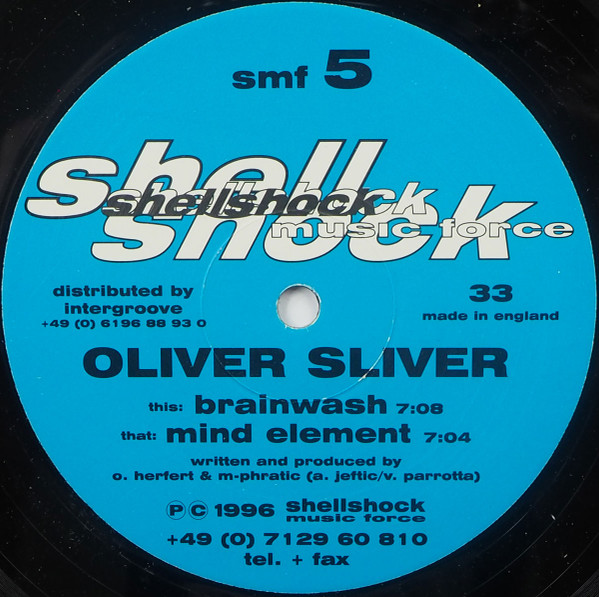 Oliver Sliver – Brainwash / Mind Element