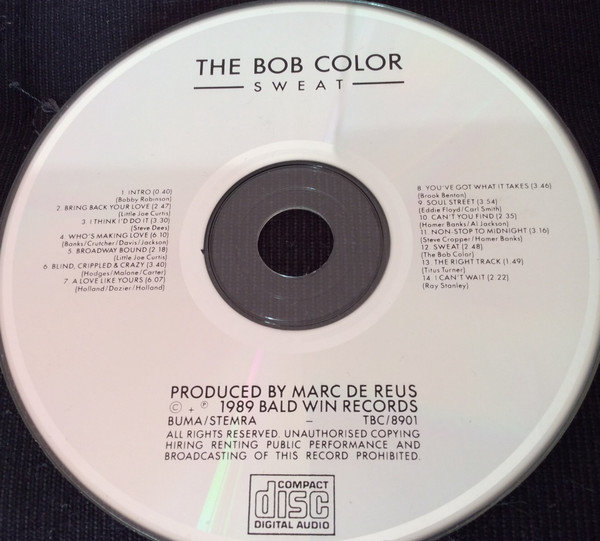 descargar álbum The Bob Color - Sweat