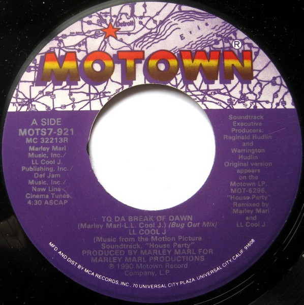 LL Cool J – To Da Break Of Dawn (1990, Vinyl) - Discogs