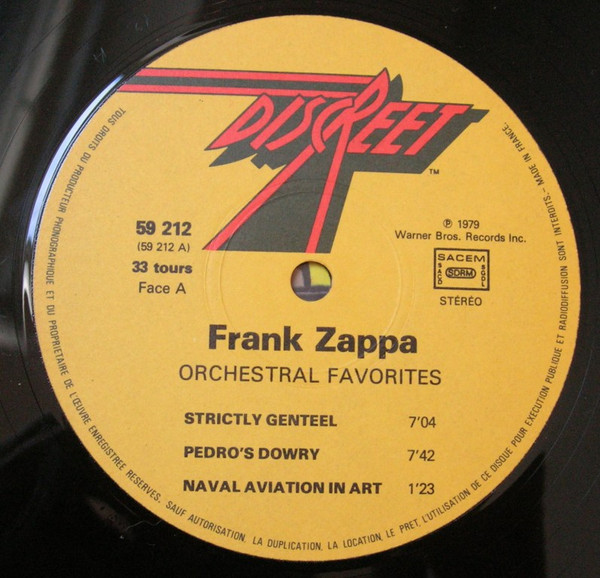 baixar álbum Frank Zappa - Orchestral Favorites