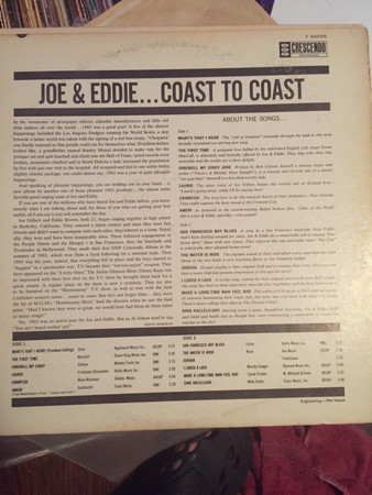 Album herunterladen Joe & Eddie - Coast To Coast