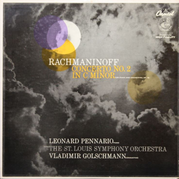 last ned album Rachmaninoff, Leonard Pennario, The St Louis Symphony Orchestra, Vladimir Golschmann - Concerto No 2 In C Minor For Piano And Orchestra Op 18