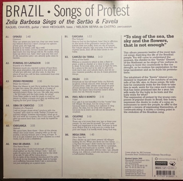 ladda ner album Zelia Barbosa - Brazil Songs Of Protest