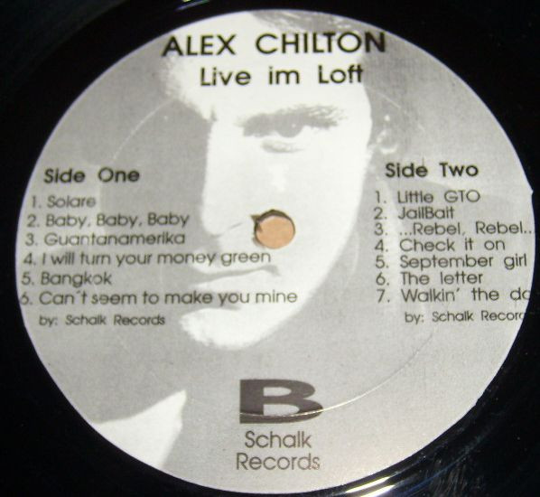 ladda ner album Alex Chilton - Live Im Loft