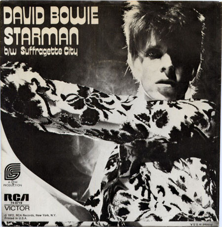 Starman Postkarte #94970 15x10cm David Bowie 