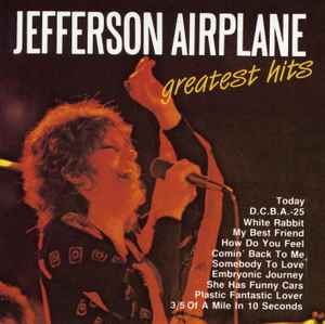 Jefferson Airplane - Greatest Hits album cover