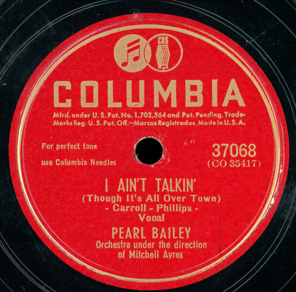 last ned album Pearl Bailey - He Didnt Ask Me I Aint Talkin