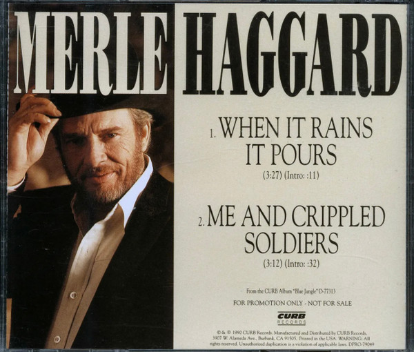 Merle Haggard - When It Rains It Pours / Me And Crippled Soldiers | Releases | Discogs