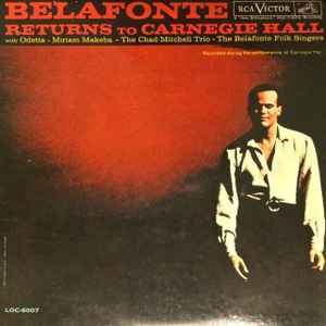 Harry Belafonte - Belafonte Returns To Carnegie Hall album cover