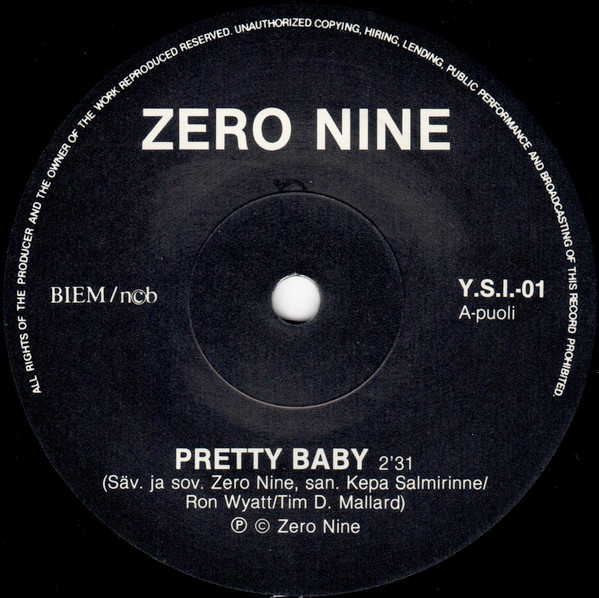 descargar álbum Zero Nine - Pretty Baby