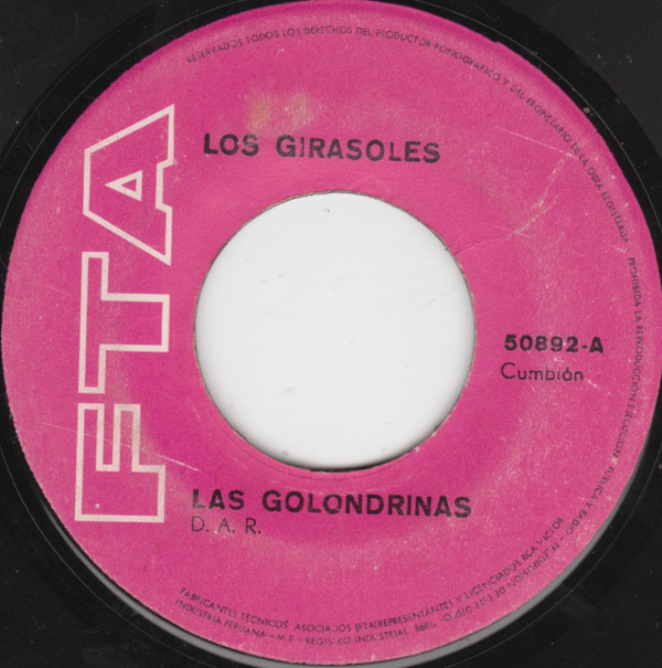 baixar álbum Los Girasoles - Las Golondrinas Manos Calientes