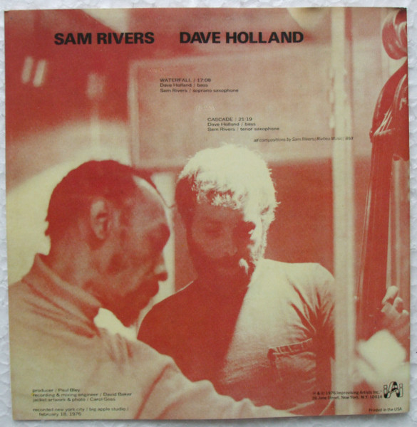 Dave Holland / Sam Rivers - Dave Holland / Sam Rivers | Releases 