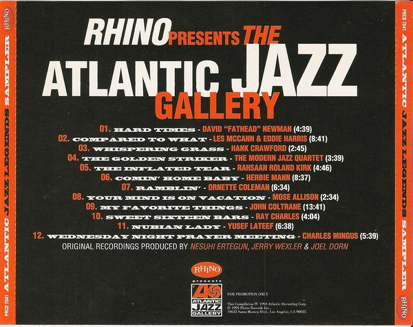 Various - Atlantic Jazz Legends: Vol. 1 | Releases | Discogs