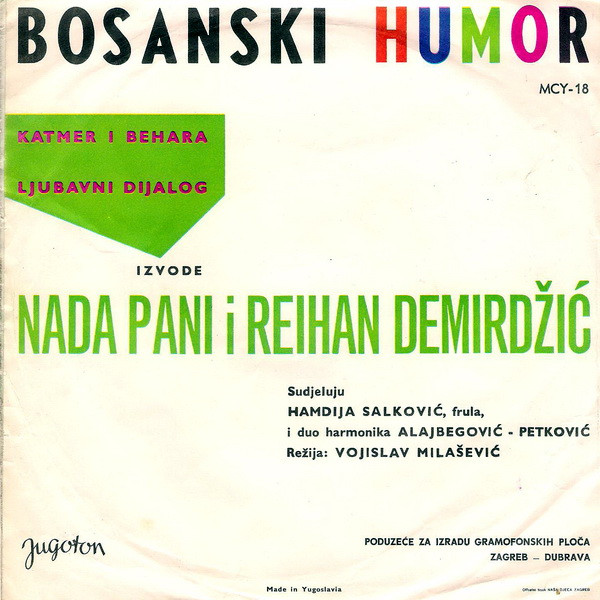 baixar álbum Nada Pani I Reihan Demirdžić - Katmer I Behara Ljubavni Dijalog