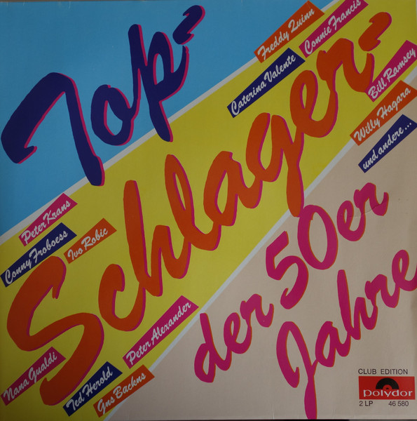 Evergreens auf Schellackplatten 78upm++TOP 10 SPITZEN-SCHLAGER der 50er-Jahre!! 