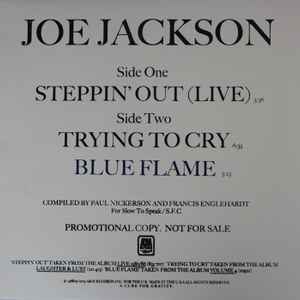Joe Jackson - Steppin' Out (Live) album cover