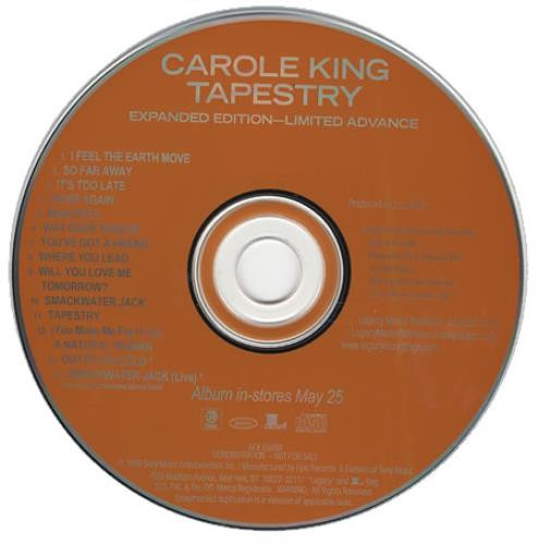 descargar álbum Carole King - Tapestry Expanded Edition Limited Advance