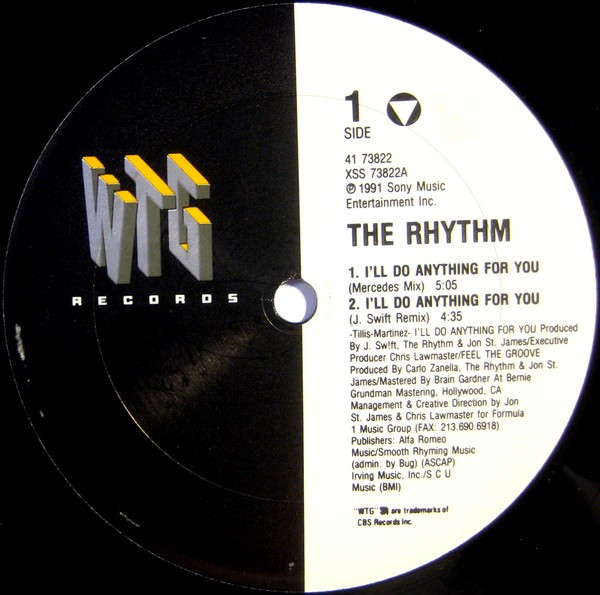descargar álbum The Rhythm - Ill Do Anything For You Feel The Groove