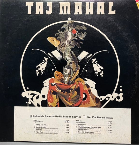 Taj Mahal – Mo' Roots (1974, Santa Maria Pressing, Vinyl) - Discogs