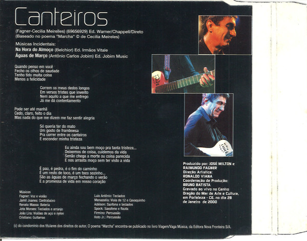 Raimundo Fagner - Canteiros (Letra) ᵃᑭ 