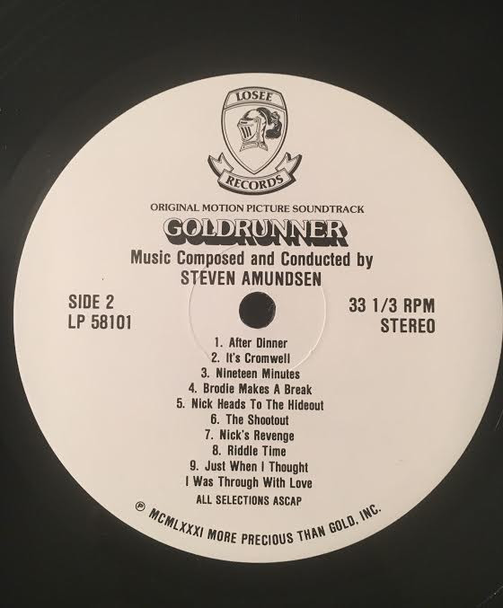 lataa albumi Steven Amundsen - Goldrunner Original Motion Picture Soundtrack