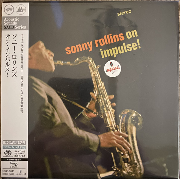 Sonny Rollins – On Impulse! (2023, Paper Sleeve, SHM-SACD, SACD