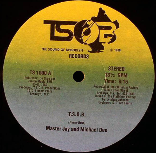 Master Jay And Michael Dee – T.S.O.B. (Vinyl) - Discogs