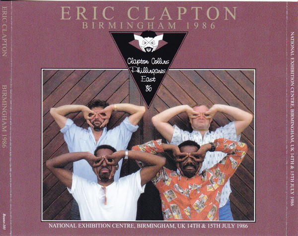 Eric Clapton – Birmingham 1986 (2014, CD) - Discogs